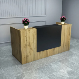 Ресепшин-1 стол стойка Дуб Аппалачи Гамма стиль