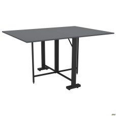 Стіл розкладний Fold 2 FL2 1400 (1380/210х1000х750Н) чорний/Сірий Шифер AMF