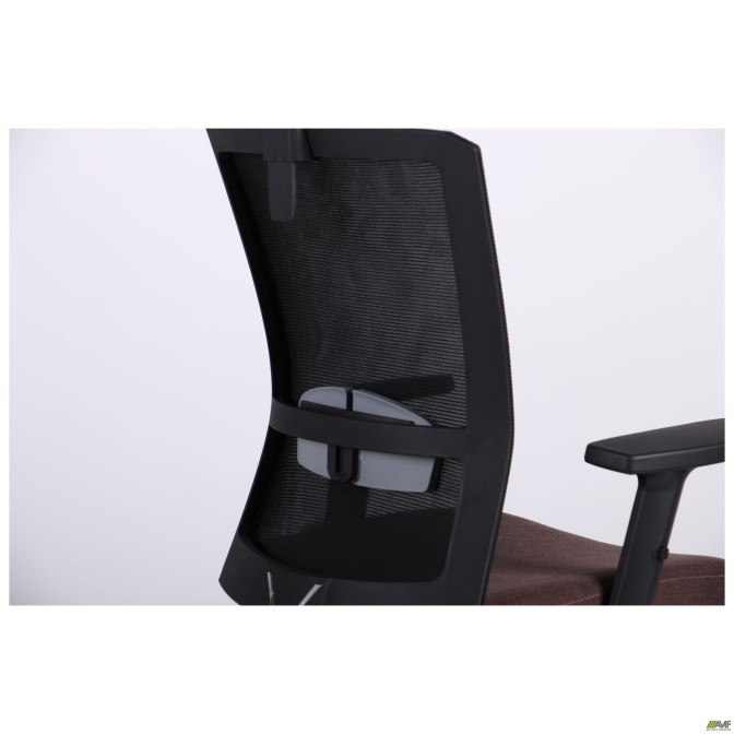 Крісло Uran Black HR сидіння Сідней-26/спинка Сітка SL-00 чорна AMF
