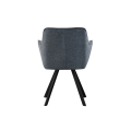 Стілець M-235 графіт  +  чорний Vetro mebel