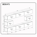 Гостиная BOX F3 / MiroMark BX-F3-WB/BL