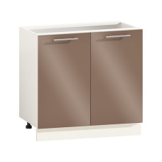 Кухонна секція нижня Н80.82.2Д Фарбований високий глянець Комфорт меблі