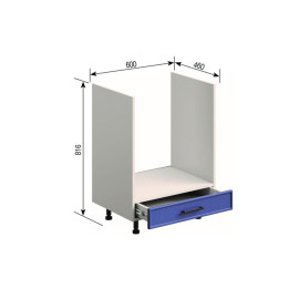 Кухонна секція нижня Н 60Пл LUX Аріель Світ меблів  