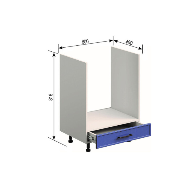 Кухонная секция нижняя Н 60Пл LUX Ариэль Мир мебели  