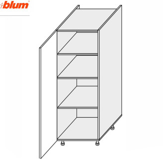 Кухонна секція Валенсія Пенал 60П/1420 Pro Blum VL-662W/9003 MiroMark