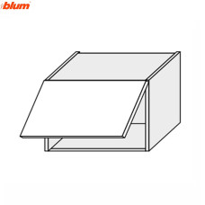 Кухонна секція Вінтаж верхня 40В/360 1дв Aventos Pro Blum VN-141W/9003 MiroMark