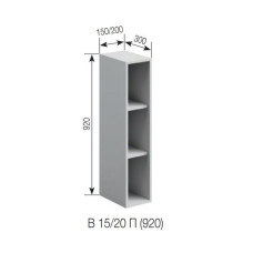 Кухонна секція верхня полиці В 15 (h-920) Аріель Світ меблів