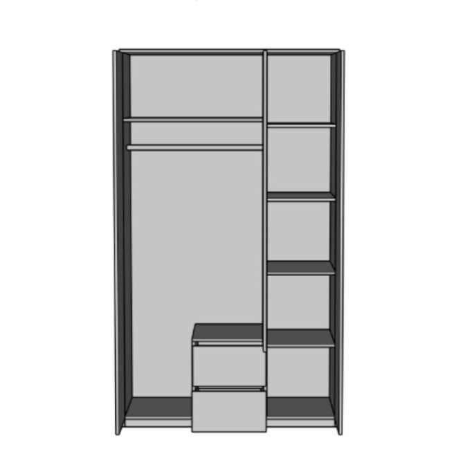 Шафа 3Дв 2Ящ Тоффі Фріда Світ Меблів