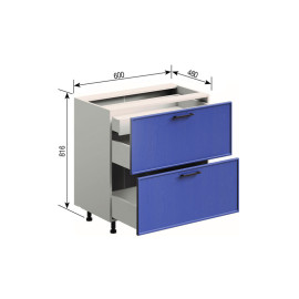 Кухонная секция нижняя Н 60 Ш ( + ВШ) FAVORIT Ариэль Мир мебели