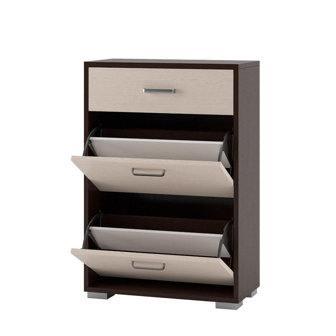 Тумба для обуви Антрацит / Артвуд Светлый Мир Мебели