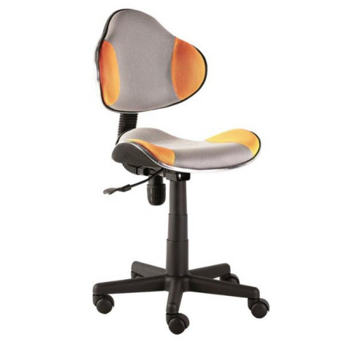 Офісне крісло signal Q-G2 оранжевий + сірий