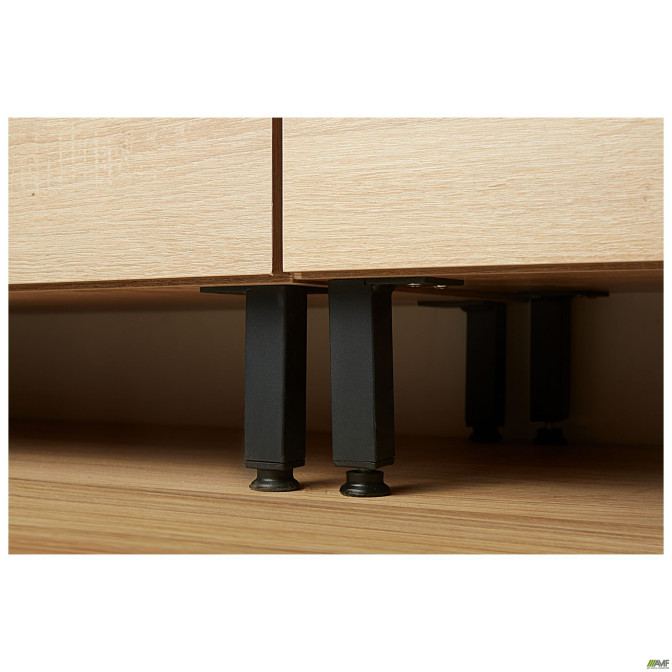 Шкаф гардеробный Welcome (810х400х1960Н) Черный графит, Дуб Сонома AMF