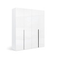 Шафа 4Дв без дзеркала Міла / Mila Глянець Білий MiroMark MA-24-WB