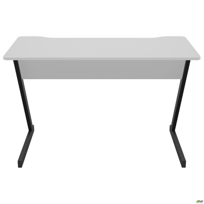 Стол компьютерный Dexter DX1200 (1200х600х750Н) черный графит/белый AMF