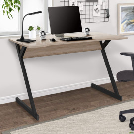 Стіл комп'ютерний Dexter DX1200 (1200х600х750Н) чорний графіт/Дуб Сонома AMF
