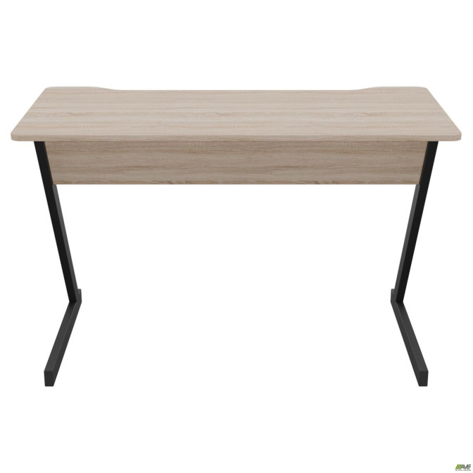 Стол компьютерный Dexter DX1200 (1200х600х750Н) черный графит/Дуб Сонома AMF