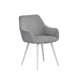 Стілець M-240 сивий  +  білий Vetro mebel