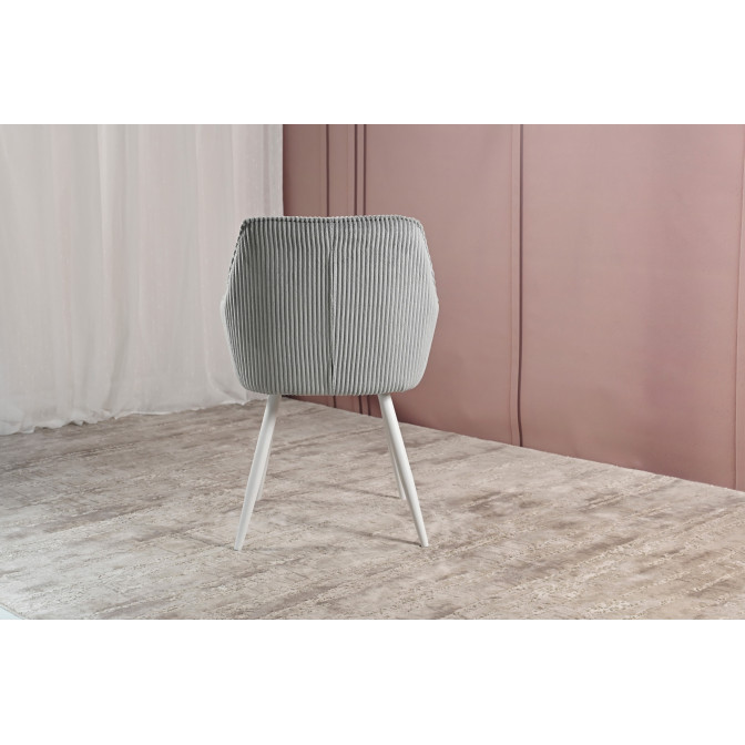 Стул M-240 седой  +  белый Vetro mebel