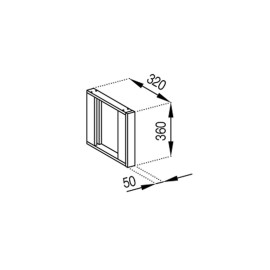 Кухонна секція антресоль А вставка (320) Прованс Світ меблів  