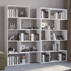 Комплект стеллажей Пиксель1 и Пиксель 2 Нимфея Альба Мир Мебели