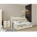 Ліжко двоярусне зі сходами 3Ш Саванна Світ меблів