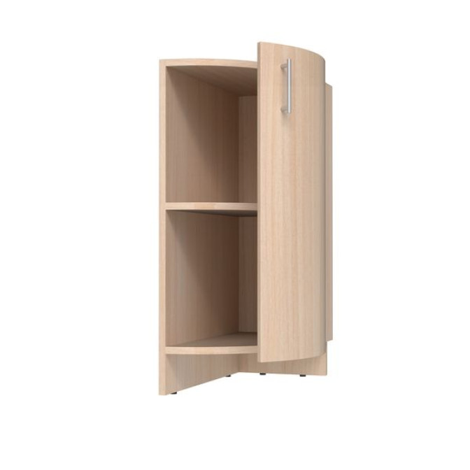 Кухонная секция с ручкой нижняя ШНР R.1Д.820.300 Элегант (без рисунка) Мат Краска E-Line Senam  