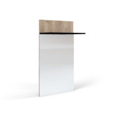 Дзеркало Дуб Білий / Чорний Амбре Світ Меблів