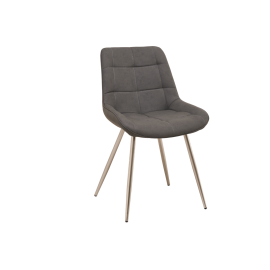Стул N-45 серый антик + никель Vetro mebel