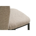 Стул M-140 белый песок  +  черный Vetro mebel