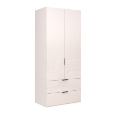 Шкаф 2Дв 2Ящ Лори / Lory Глянец Кашемир MiroMark LR-12-GC