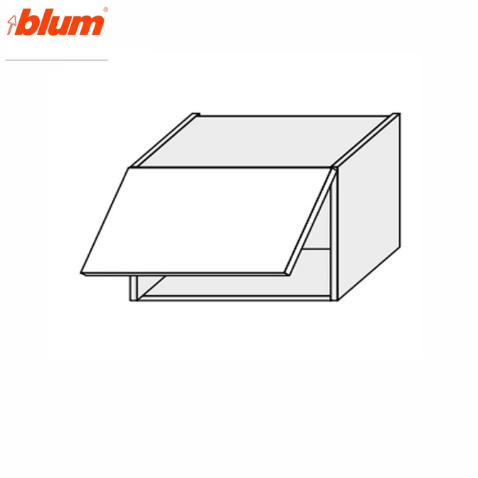 Кухонная секция Миллениум верхняя 80В/360 1дв Aventos Pro Blum ML-181W/9003 MiroMark Кухонная секция Миллениум верхняя 80В/360 1дв Aventos Pro Blum ML-181W/9003 MiroMark
