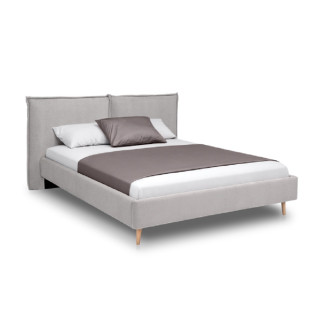 Кровать Мягкая обивка1,6x2,0 Оливия / Olivia Светло – Серый 11 MiroMark OV-36-WB