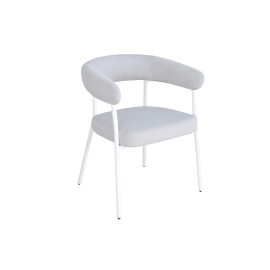 Стул M-230 устричный  +  белый Vetro mebel