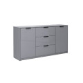 Комод 2Дв 3Ящ Рома Колор / Roma Color Глянец Серая Лава MiroMark RС-166-GL