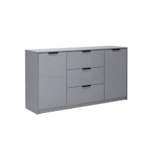 Комод 2Дв 3Ящ Рома Колор / Roma Color Глянец Серая Лава MiroMark RС-166-GL