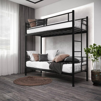 Кровать двухъярусная металлическая Дабл Металл-Дизайн 