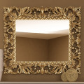 Зеркало 1000x800 Пиония / Pionia Золото MiroMark MR-81-GL