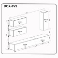 Комплект в гостиную BOX TV3 MiroMark