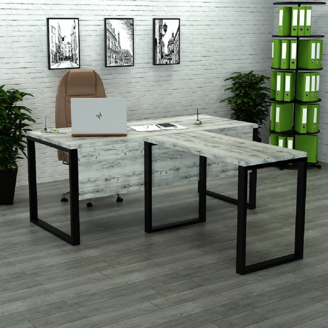 Стол руководителя СКА-3 Гамма стиль