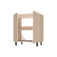 Кухонная секция с ручкой нижняя ШНМ 2Д820.600 Элегант (без рисунка) Мат Краска E-Line Senam  