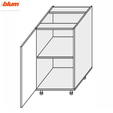 Кухонна секція Вінтаж нижня 30Н/820 1дв Pro Blum VN-033W/9003 MiroMark