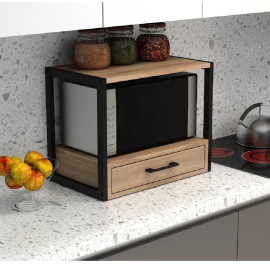 Полиця для мікрохвильової печі ПММ -2 Дуб Сонома Гамма стиль