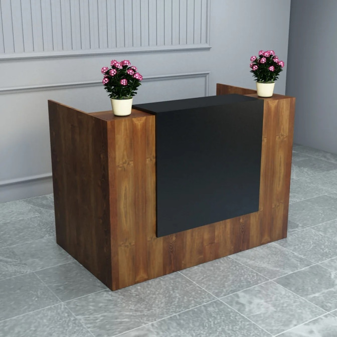 Ресепшин-2 стол стойка Файервуд Гамма стиль