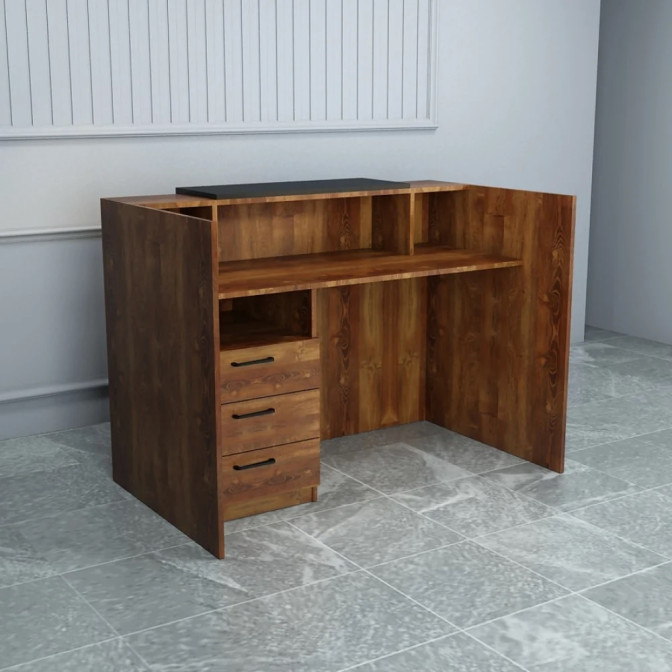 Ресепшин-2 стол стойка Файервуд Гамма стиль