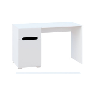 Стіл письмовий Глянець Білий / Чорний Б'янко Світ Меблів