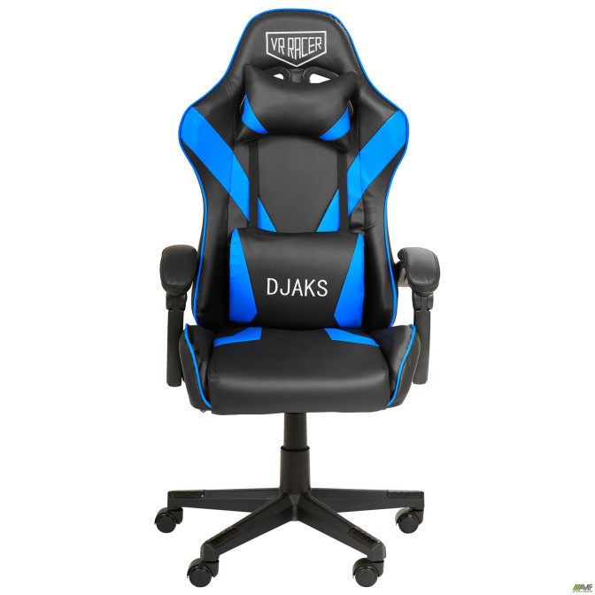Кресло VR Racer Dexter Djaks черный/синий AMF