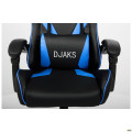 Кресло VR Racer Dexter Djaks черный/синий AMF