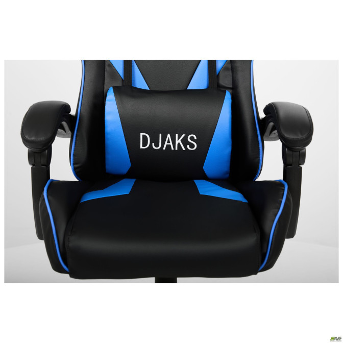 Кресло VR Racer Dexter Djaks черный/синий AMF
