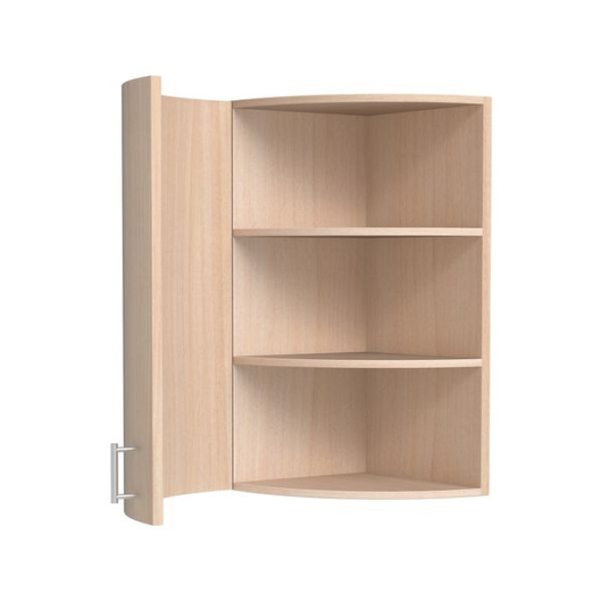 Кухонная секция с ручкой верхняя ШВР L.1Д.900.300 Элегант (без рисунка) Мат Краска E-Line Senam  