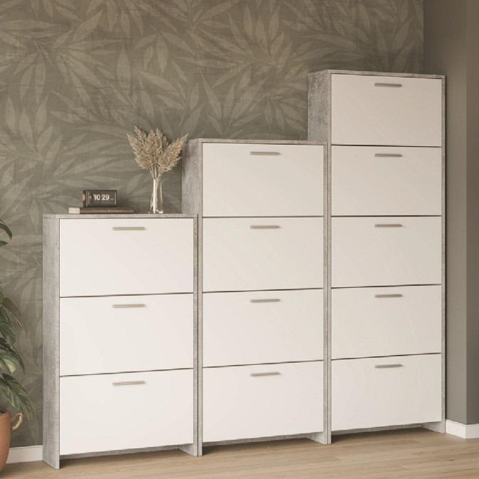 Комплект тумб для взуття Ательє Світлий / Німфея Альба Рене Світ Меблів